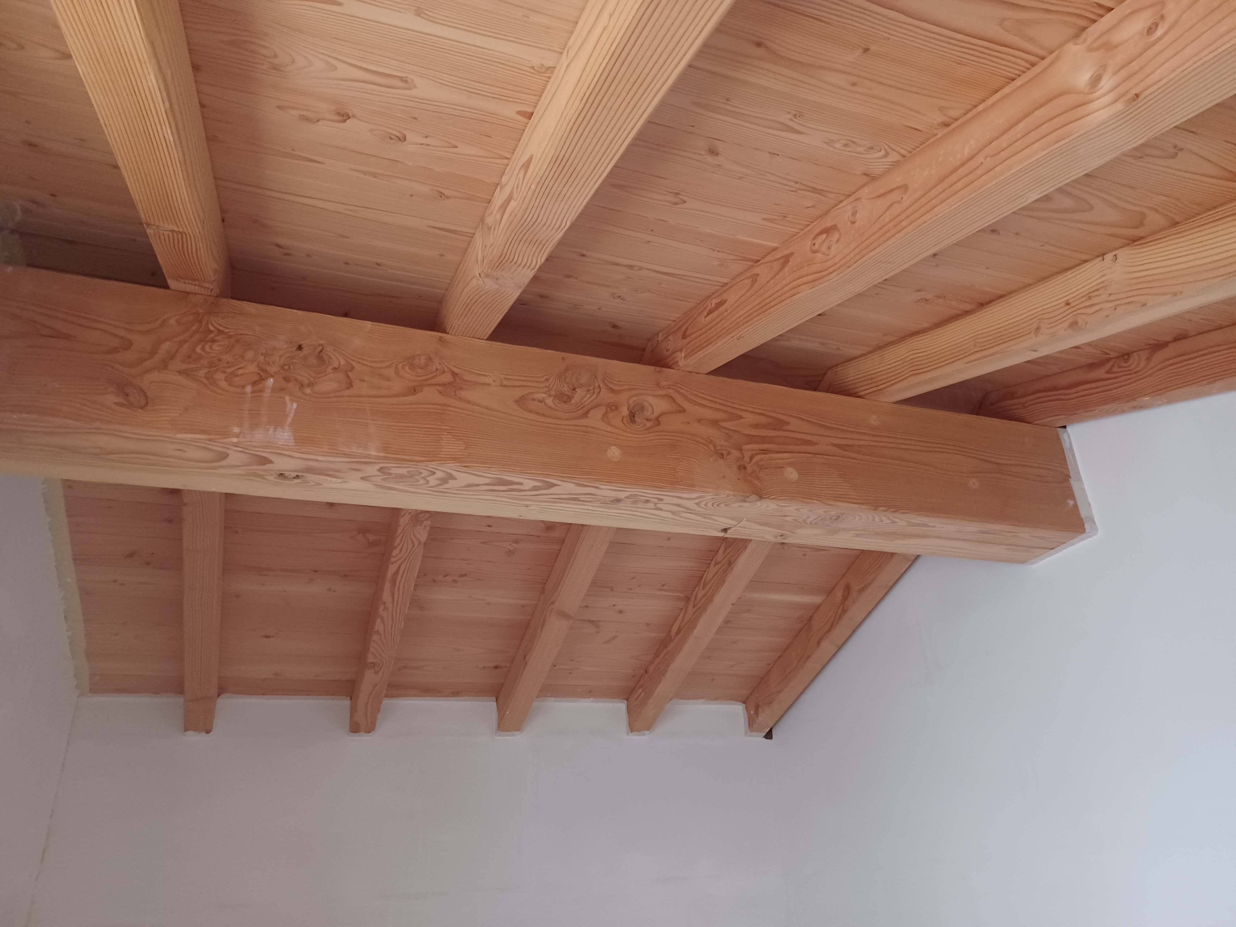 costruzione edificio in legno