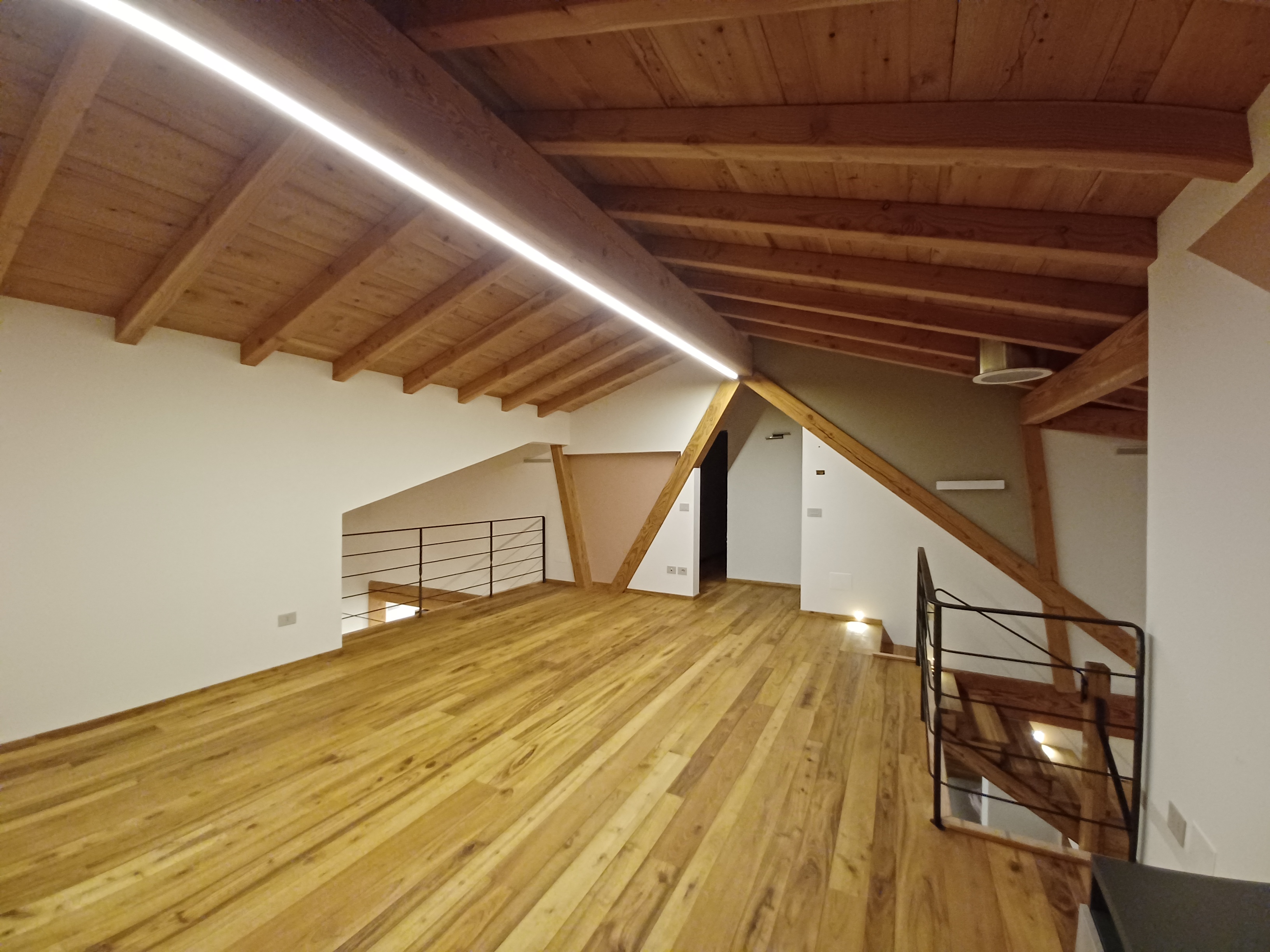 costruzione edificio in legno