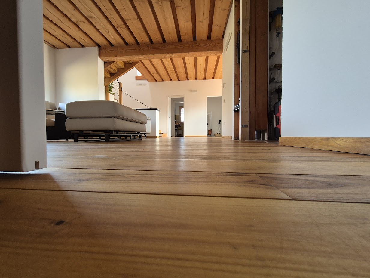 costruzione edificio in legno