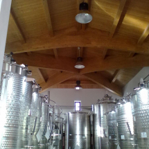 copertura della cantina e tetto ventilato