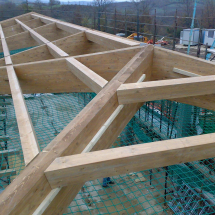copertura della cantina e tetto ventilato